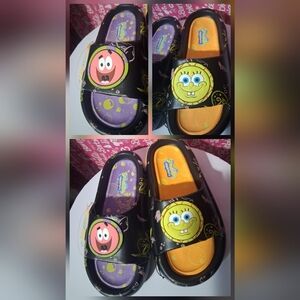 🔥NW SpongeBob SquarePants Slide Sandals  UNISEX Fun Patrick Star Men's 7